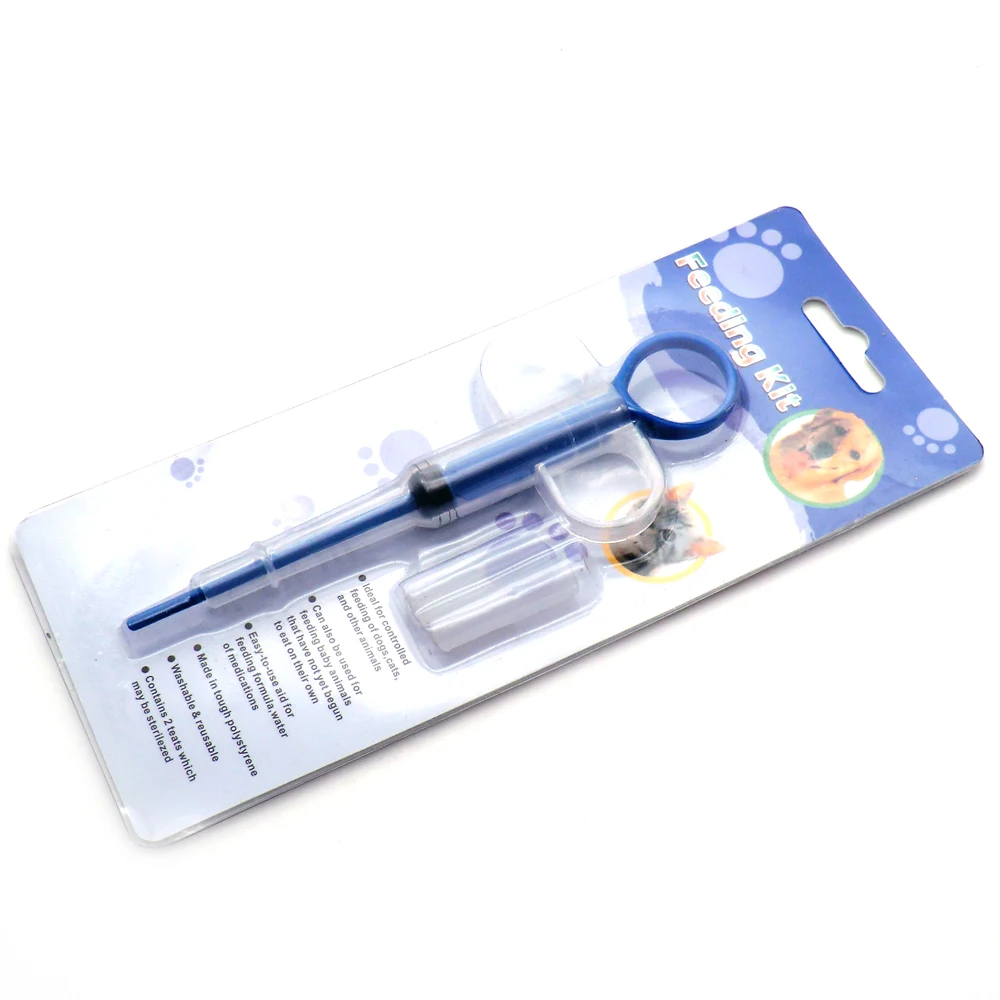 Оптовая продажа 20 шт. детский инструмент для кормления собак инжектор воды