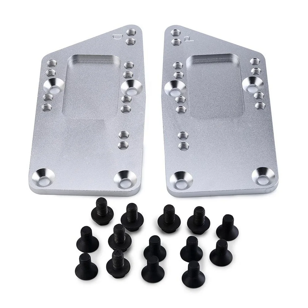 2pcs Adjustable Automobile Swap Engine Mount Bracket LS1 Billet Aluminum | Автомобили и мотоциклы