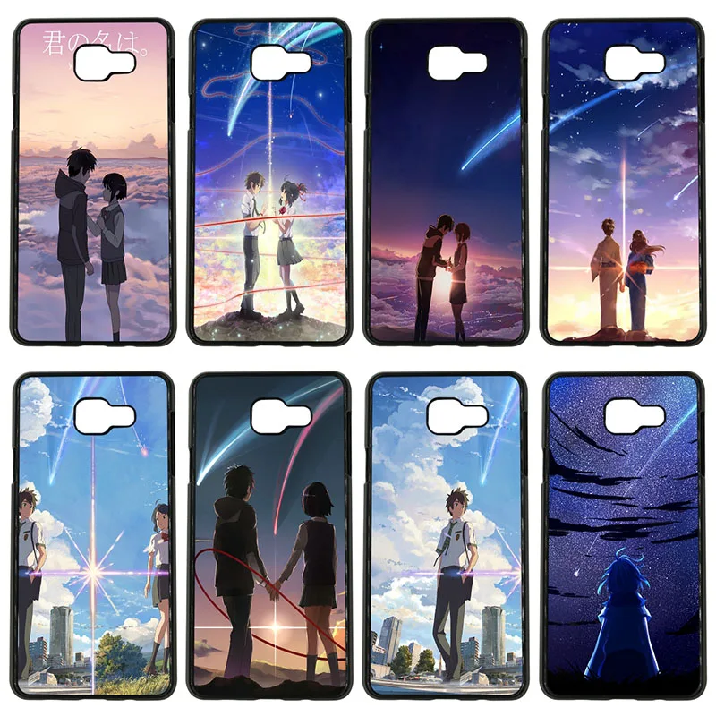 Fashion Your Name Anime Cell Phone Case Hard PC Plastic Cover for Samsung Galaxy S8 S9 Plus S3 S4 S5 Mini S7 S6 Edge Shell | Мобильные
