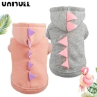 Новинка 2021, одежда для собак, Тедди, французский бульдог, чихуахуа, весенне-осенне-зимняя одежда для кошек, одежда для домашних животных, милое платье с динозавром