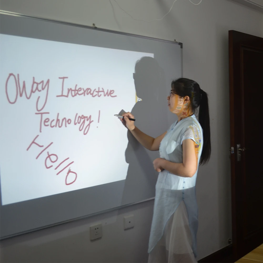 Tablero Interactivo Pizarron Partable Wireless Ultrasonic Interacitve Digital Whiteboard Projector Touch Class School Business