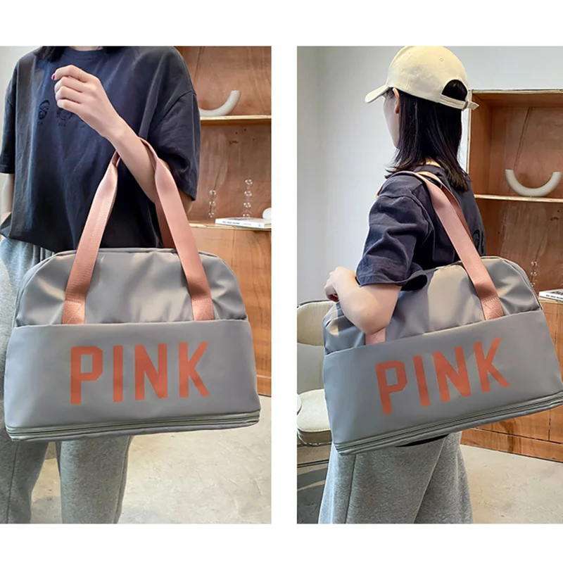 Дорожные сумки на плечо из ткани Оксфорд унисекс модная вместительная сумка для