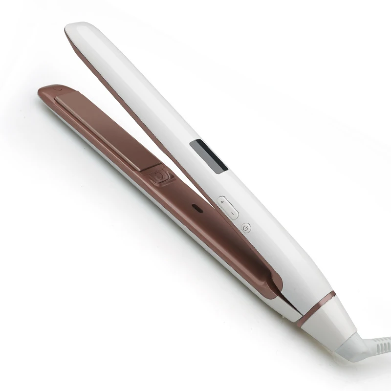 

Hair Straightener Iron 2 in 1 Straightening and Curling Titanium Flat Iron 3D Floating Plates Hair Straightener flat iron