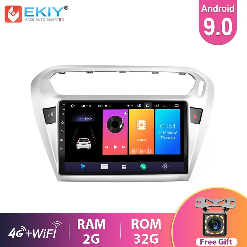 EKIY 9 &quotIPS Android 0 для Peugeot 301 Citroen Elysee 2014 2016 автомобильное радио стерео навигация GPS No 2