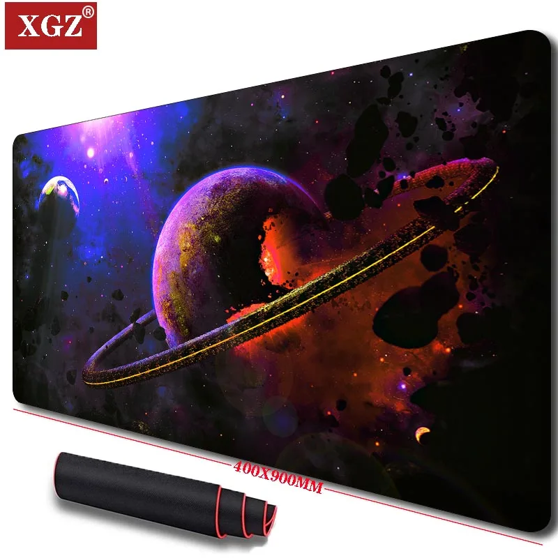 

XGZ Starry Sky Universe Mouse Pad Game Accessories Table Mat Portable Computer Game Pad Large XXL Non-slip, for Notebook Pad
