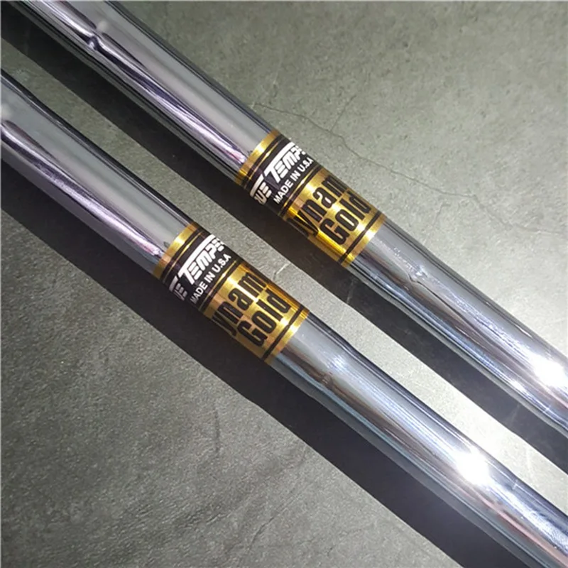 Dynamic Gold R300 P7TW утюги для гольфа мужские P 7TW фрезерованные шлифовальные клюшки для гольфа набор железа 3456789P 8 шт. с чехлом для головы - Цвет: Dynamic Gold R300