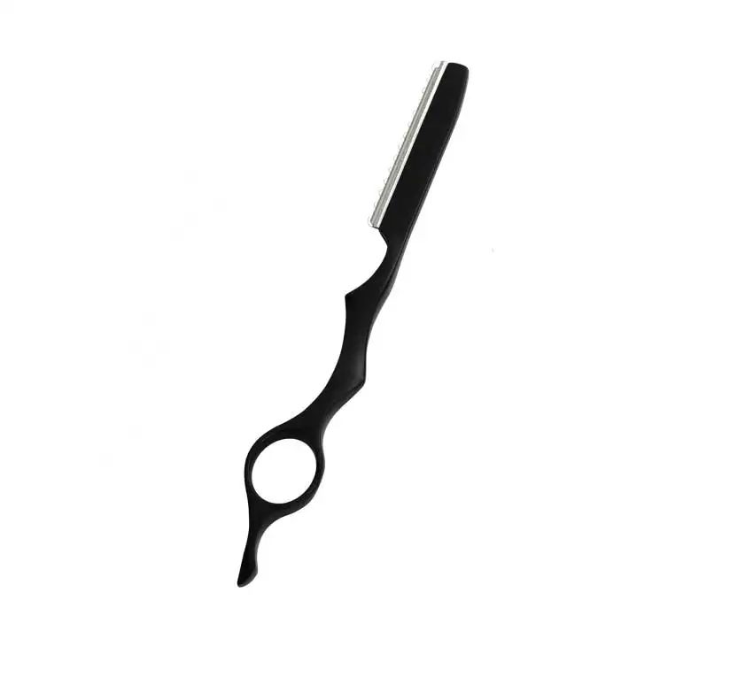 black razor Высокое качество Профессиональные волосы бритвы лезвия в 10 штук в каждой упаковке/нержавеющая сталь - Цвет: black razor