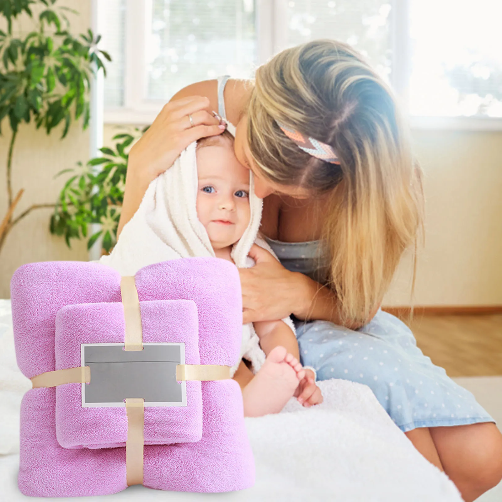 Флисовое банное полотенце высокой плотности два в одном мягкое портативное