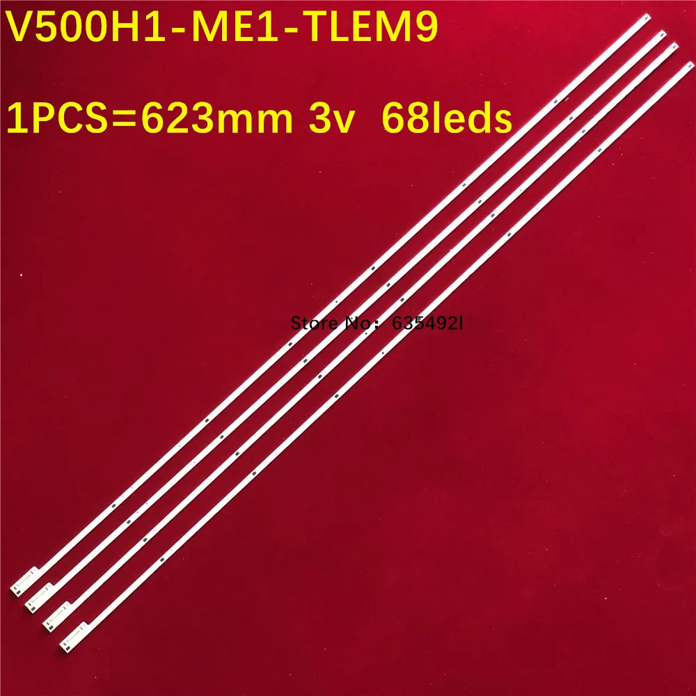 Светодиодный Подсветка полосы для 50E510E LE50A5000 50DU6000 V500H1 ME1 TLEM9 50 &quotТВ TF светодиодный