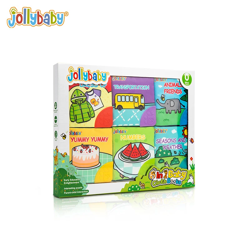 

Книжка-прорезыватель для зубов, 6 шт./упаковка