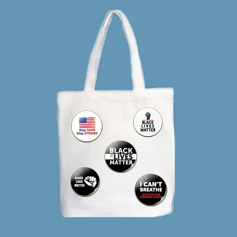 Брошь на булавке бронзовая брошь в форме кулака с надписью Black Lives Matter | Украшения