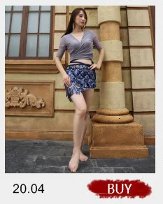 2PCS/SET Adult Sexy Flower Oriental Eastern Belly Dance Tops Shirt Costumes for Women Bellydance Dancing Clothes Dancer Wear