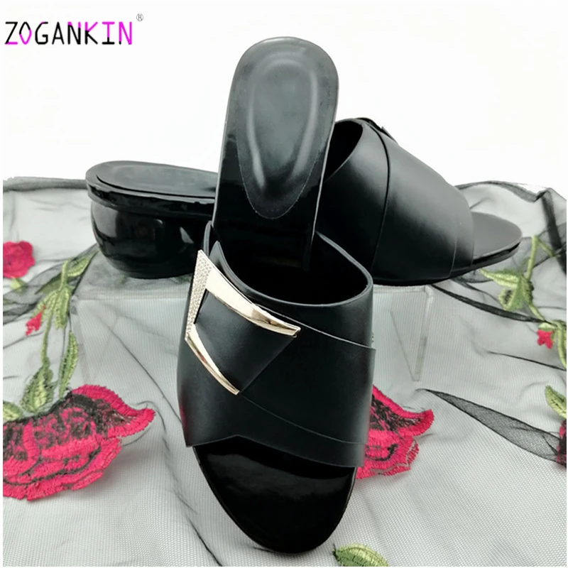 Latesst/Женская обувь в итальянском стиле нигерийском новинка 2019 года