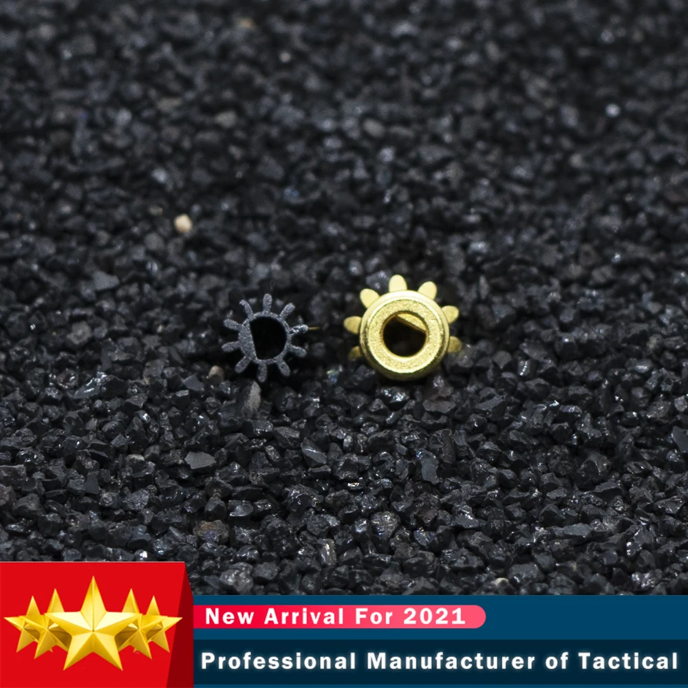 New Motor Pinion D Type Gear For AEG Gel Blaster Paintball Airsoft M4 M16 AK MP5 G3 G36 Gearbox Hunting Shooting Target Parts | Спорт и