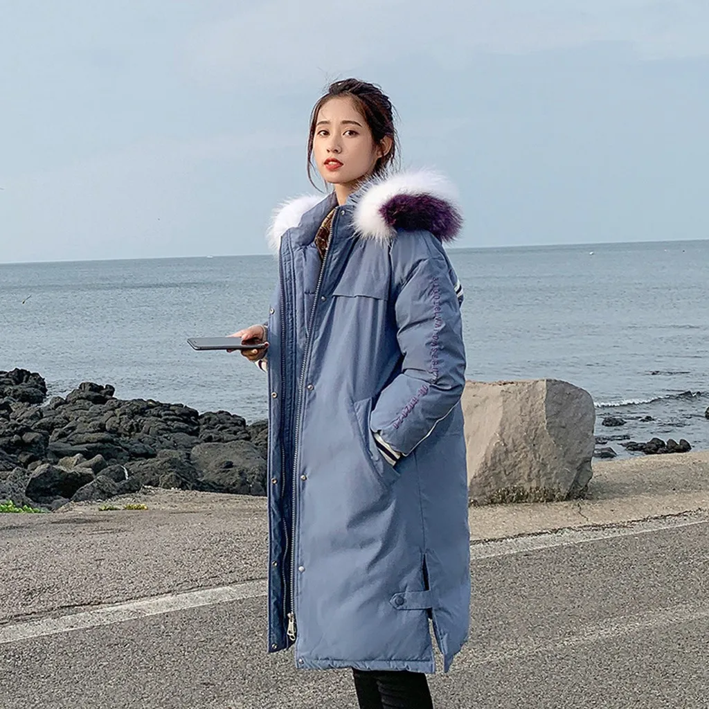 Новинка женское длинное пальто осенне зимнее теплое бархатное утепленное из