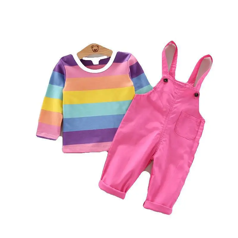 Повседневная детская одежда 2019 новый стиль для младенцев|Комплекты одежды