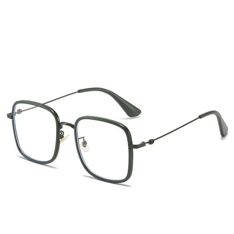 

Oversized Square Frame For Women Computer Eyeglasses Female Anti Blue Light Eyewear Vintage Optical Spectacles Metal Oculos M014
