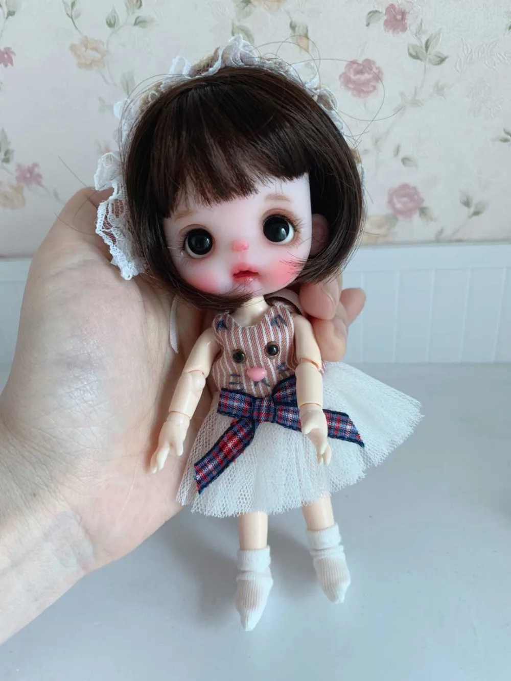 OB11 кукла голова Кастомизация 1/8 BJD куклы OB Полимерная глина