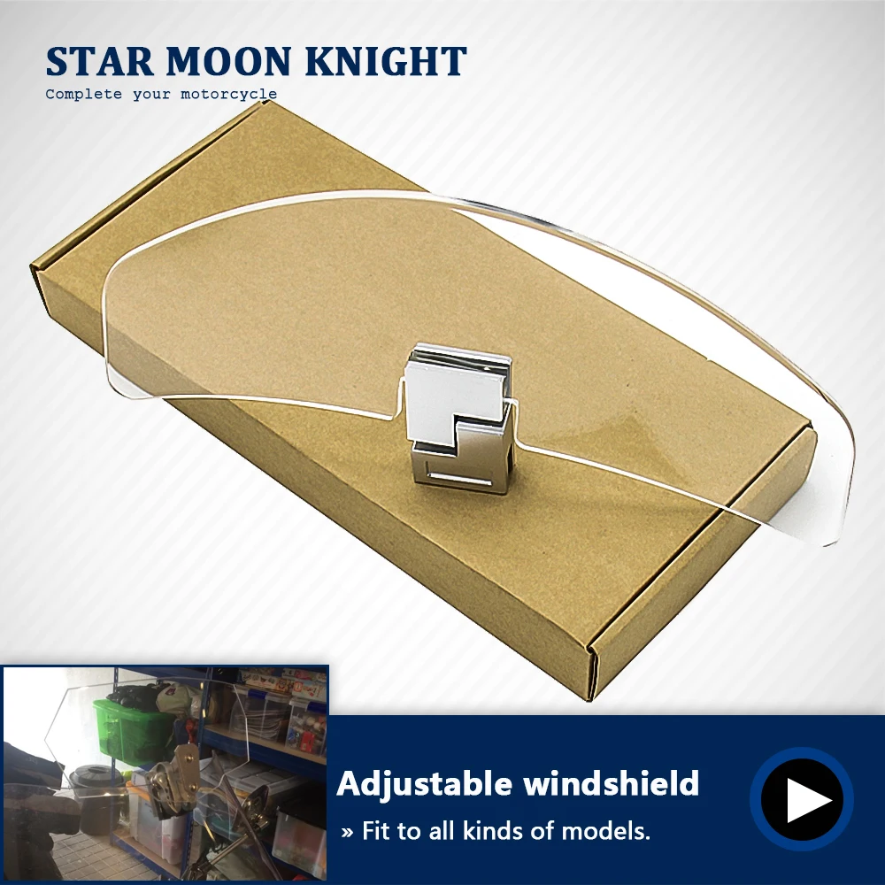 Для триумфа Aprilia Victory все модели ветрового стекла мотоцикла Универсальный