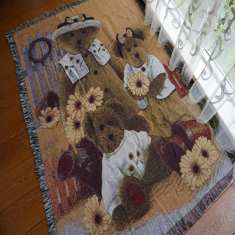 Aggcual кантри пледы одеяло для дивана Европейский вязаный покрывало украшения