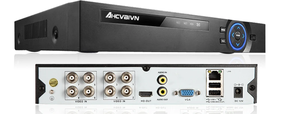 Цифровой видеорегистратор Onvif безопасности AHD 8CH 5mp дистанционного управления IP BNC набор камер наблюдения H.265 аналоговая камера TVI CVI CVBS zoom