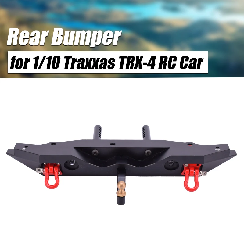 Металлический задний бампер из нержавеющей стали с 2 светодиодный антенной для