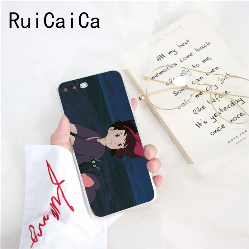 Studio Ghibli Kiki's Delivery Service Phone Case for iPhone X XS MAX 6 6s 7 7Plus 8 8Plus 5 5S SE 2020 XR image 2