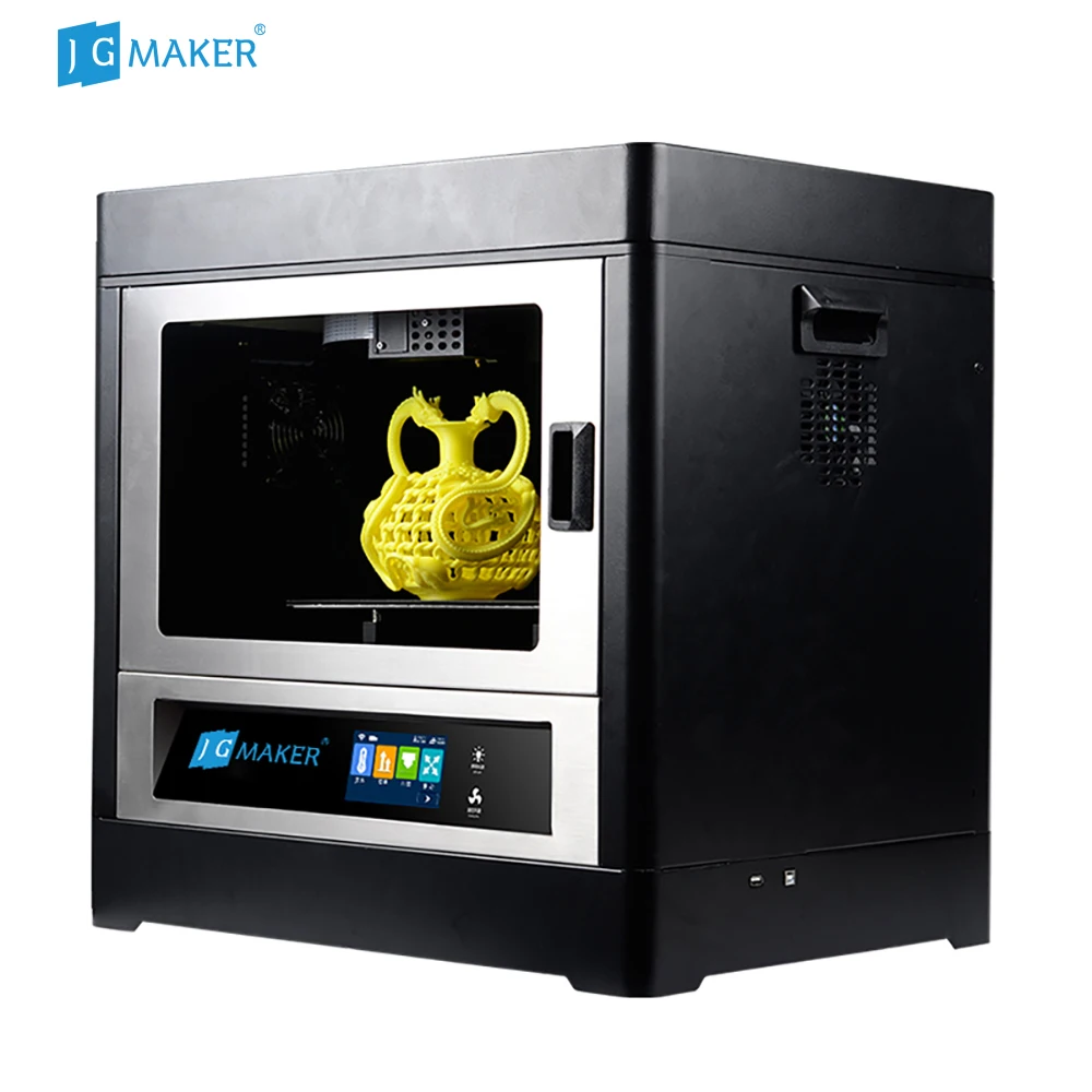 JGMAKER A8S большой 3D принтер для удаления кровати полностью закрытая структура
