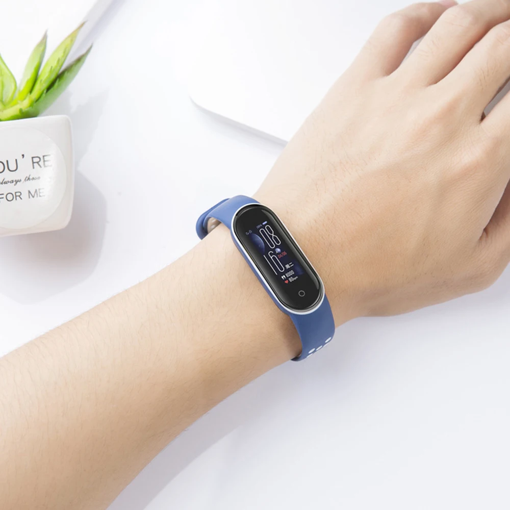 

For Xiaomi Mi Band 5 Strap Silicone Watch Wrist Bracelet Strap Accessories Bracelet Smart For Xiaomi Mi Band 5 Band5 Straps