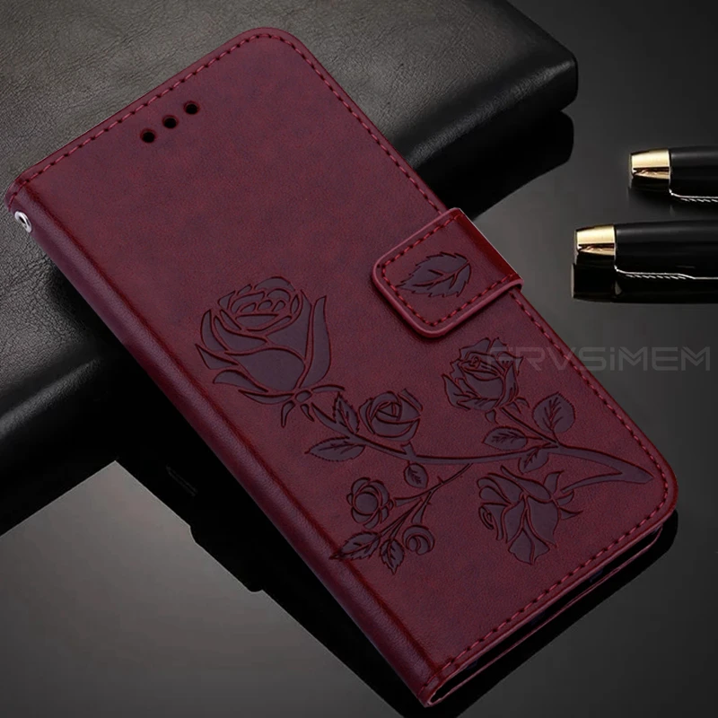 Модный кожаный чехол с откидной крышкой и кошелек Обложка для Samsung S9 S10 плюс A10 J2 A2
