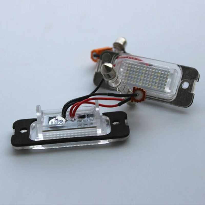 2X Car Led License Plate Light for Mercedes-Benz W163 W164 X164 ML GL | Автомобили и мотоциклы