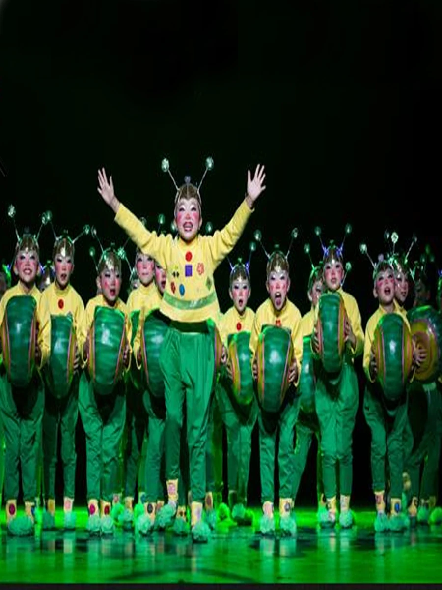 Детский костюм для взрослых с зелеными красными синими улитками одежда косплея