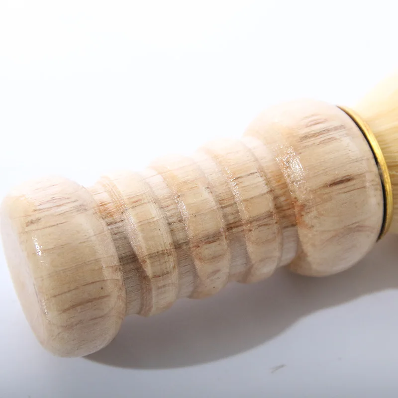 Мужская бритвенная щетка для бритья с деревянной ручкой и усами инструменты