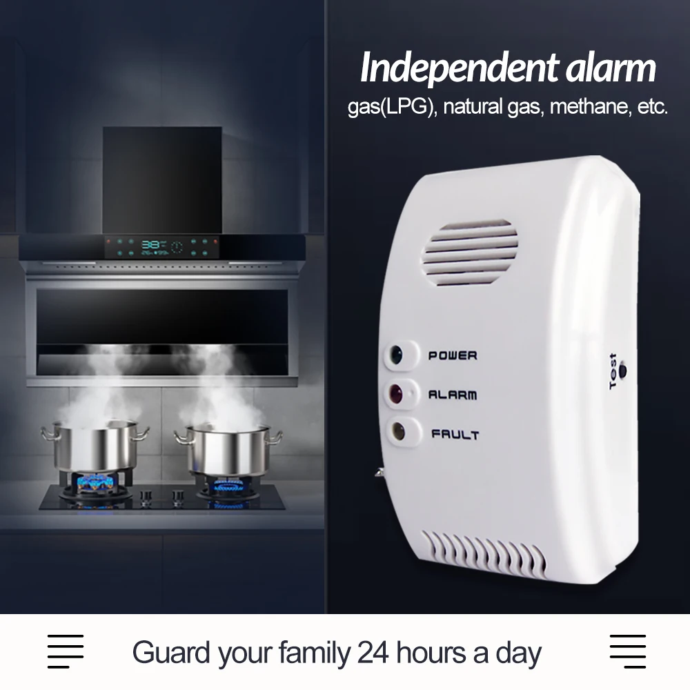 AC plug in детектор газа и взрывоопасная газовая сигнализация технология nighthawk senor |