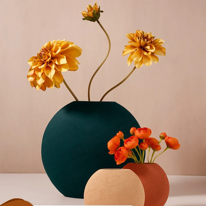 

Hydroponic Plant Vases Nordic Décoration Home Flower Pot Vase Tabletop Plants Home Bonsai Decor Jarrones Decorativos Vases