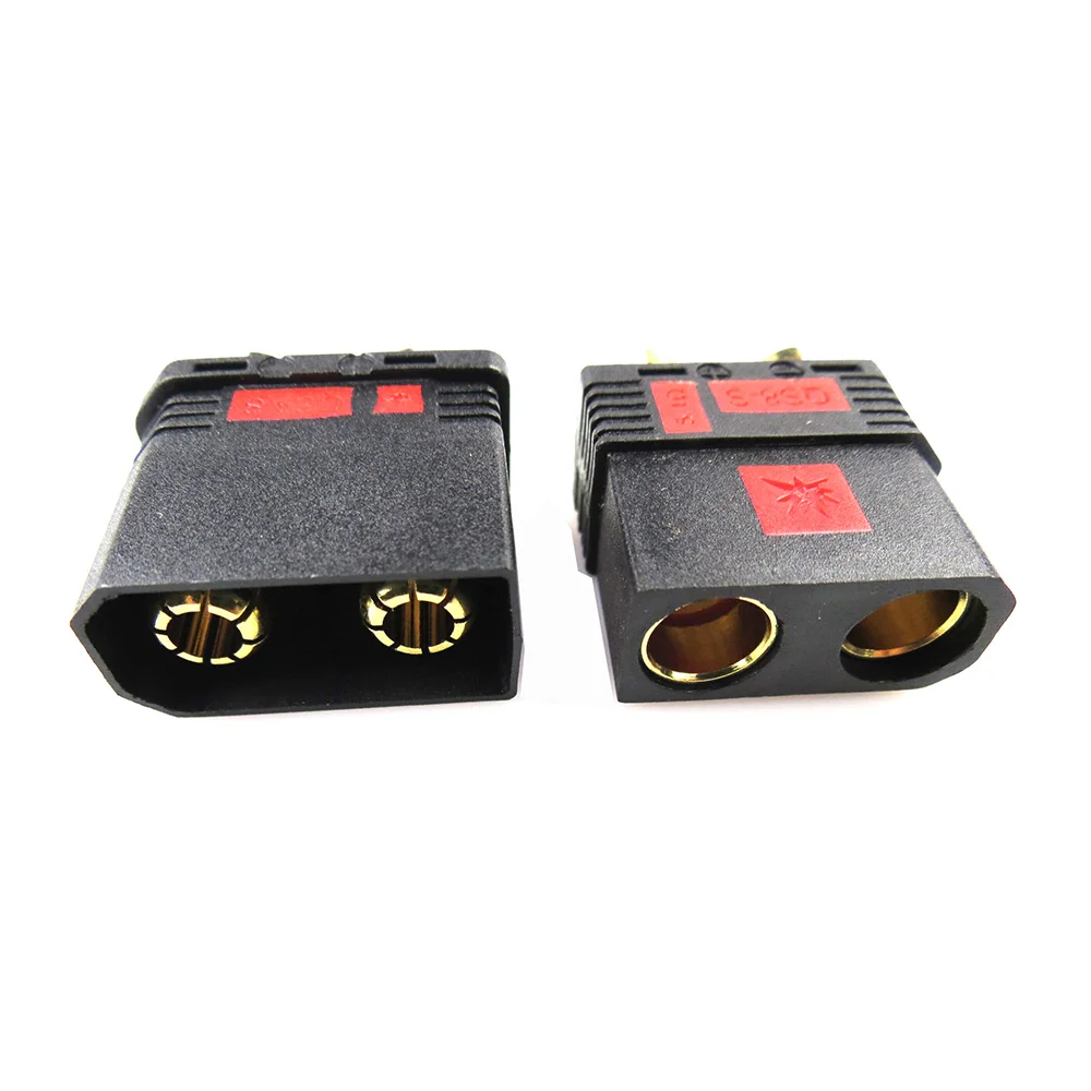 Conector de bater&iacute;a resistente de QS8-S, conector dorado antichispa, enchufe grande de alimentaci&oacute;n para protecci&oacute;n de plantas, modelo de coche teledirigido, 2/5 pares-3