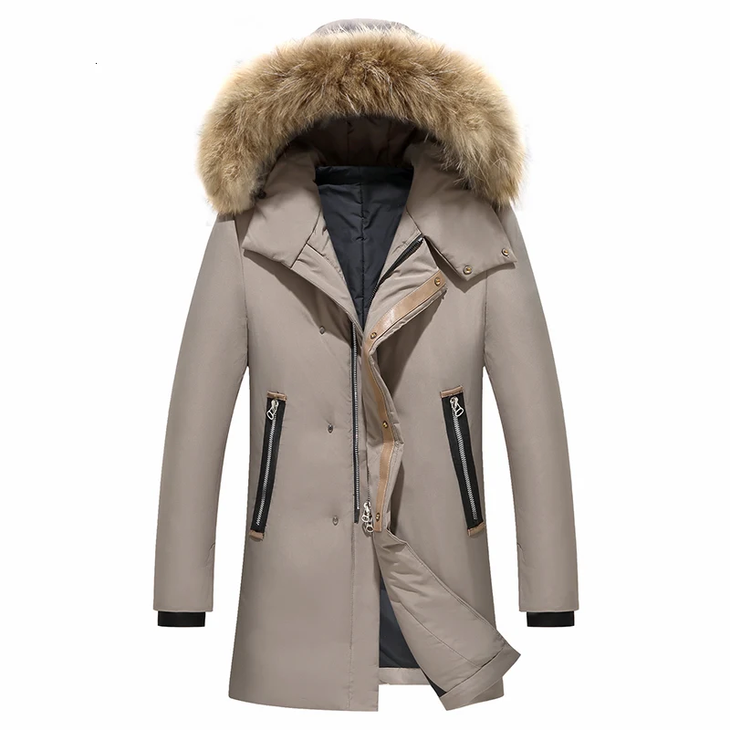 90% пуховые куртки пальто мужские пуховики брендовая одежда повседневная зимняя