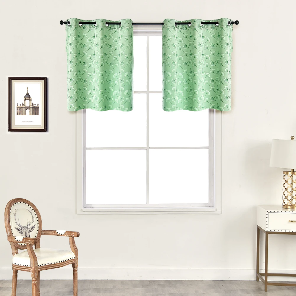 NAPEARL 1 шт втулка Топ Тип короткий занавес домашний декор подвязка листья жаккард