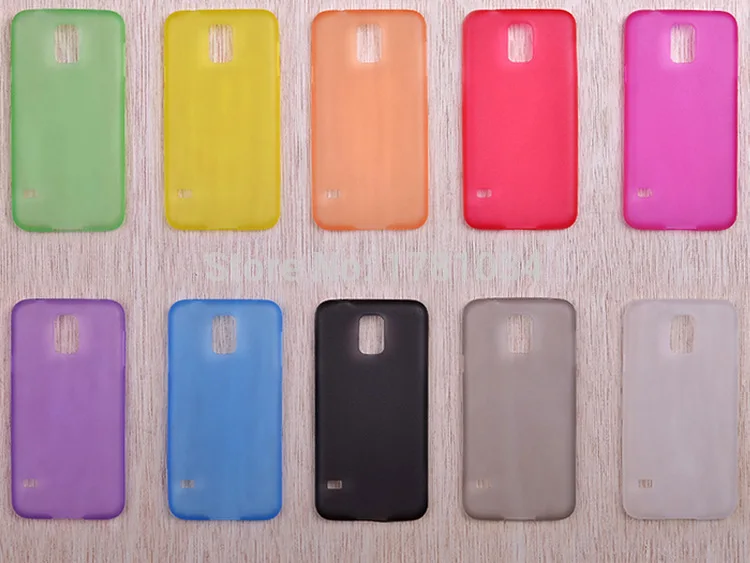 Отличная цена If 2 шт ультра тонкий матовый мягкий пластиковый чехол для Samsung Galaxy S5