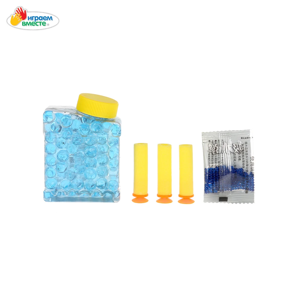 Пистолет ИГРАЕМ ВМЕСТЕ с мягкими и гелевыми пулями 278427 | Игрушки хобби