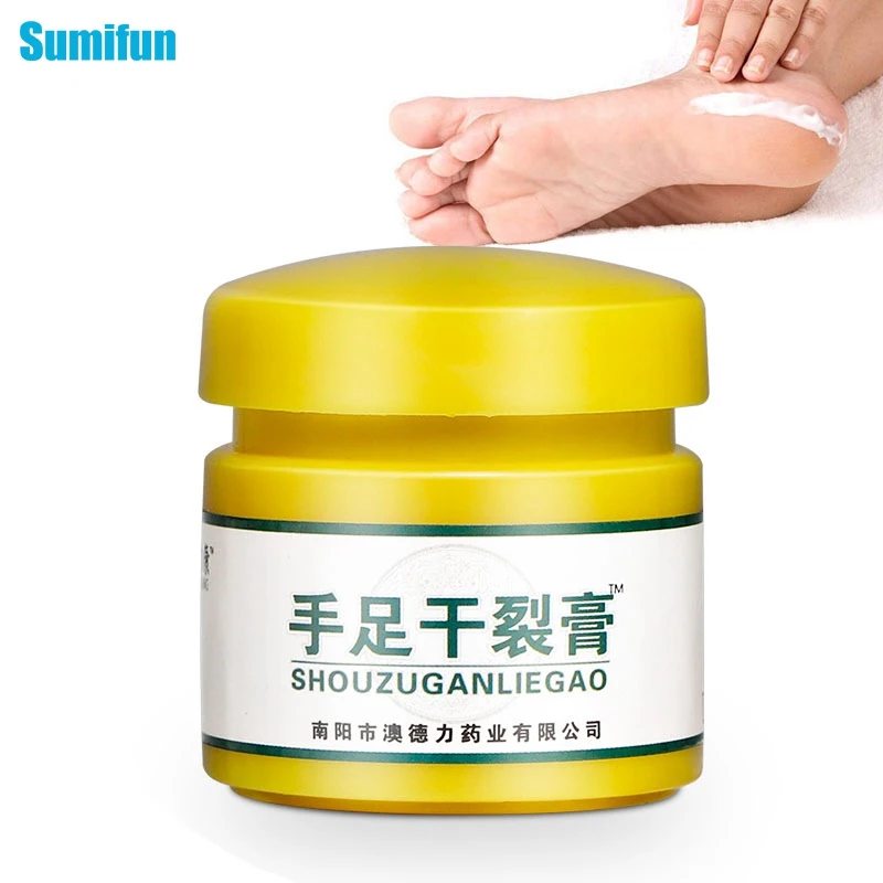1 шт. от трещин на ногах крем по уходу за сухую потрескавшуюся каблуке ручной