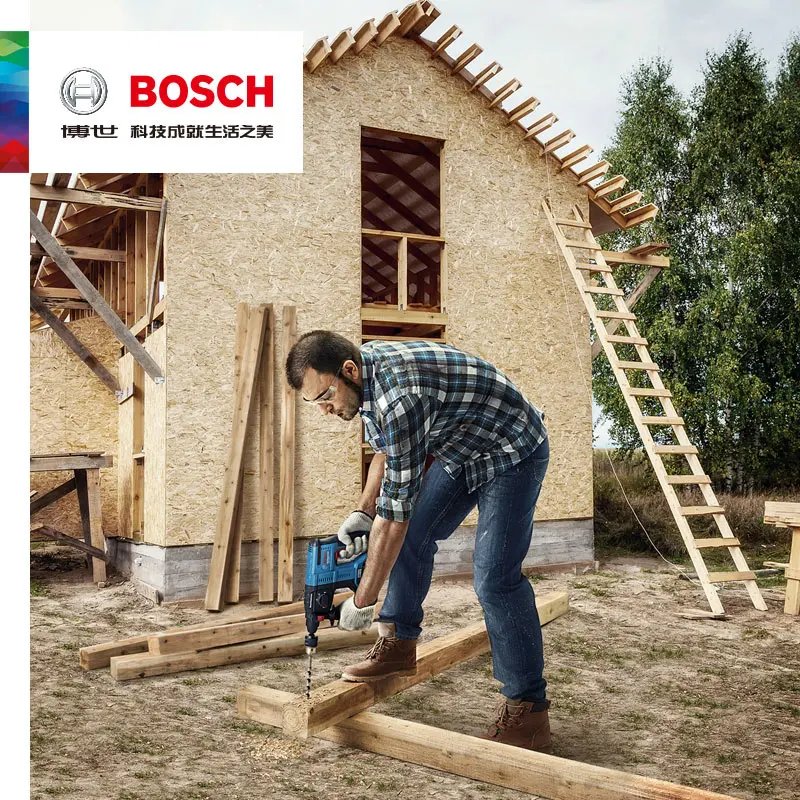Безударный аккумуляторный перфоратор Bosch GBH 180-LI 18V безщеточный сверлильный профессиональный электроинструмент (без аккумулятора и зарядного устройства).