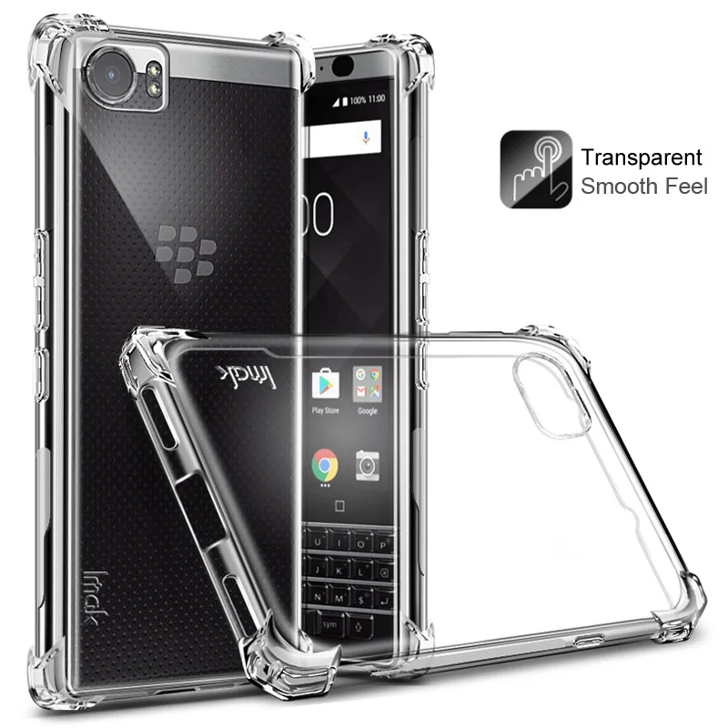 Чехол IMAK подушка безопасности противоударный чехол для BlackBerry KEYone ТПУ телефона