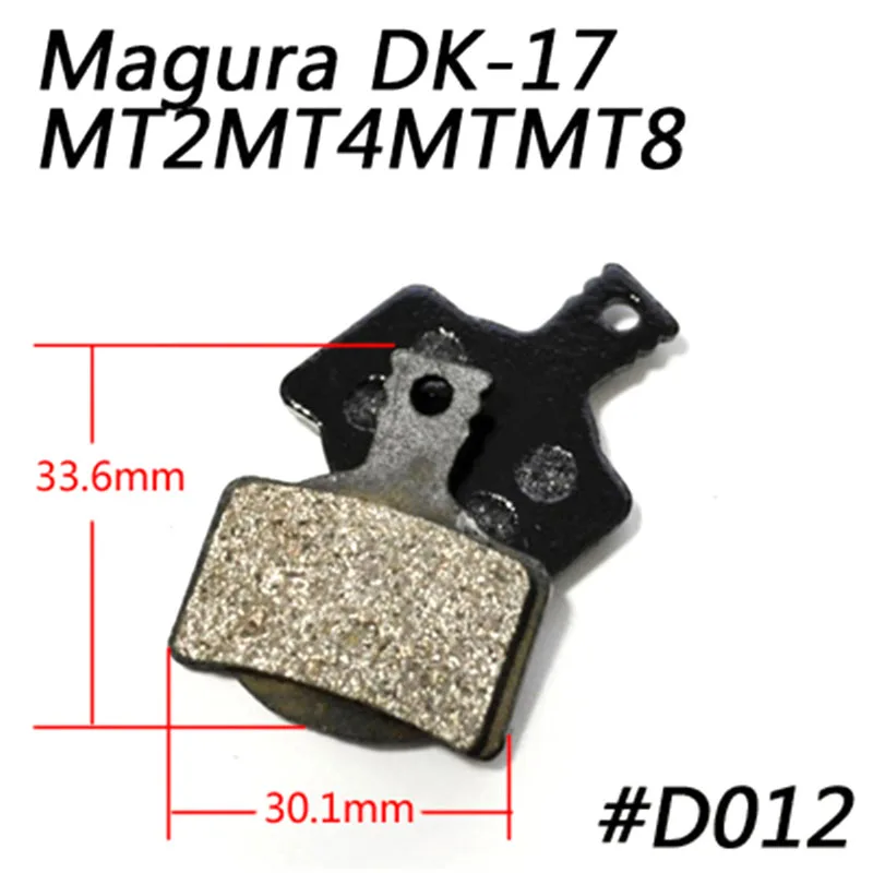 Catazer 4 пары полуметаллические велосипедные дисковые Тормозные колодки MAGURA MT8 MT6 MT4