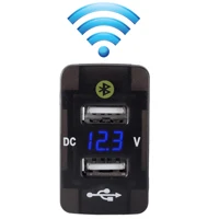 Автомобильное зарядное устройство с 2 usb-портами, высокое качество, двойной умный зарядный порт, автомобильное зарядное устройство для сотового телефона, для Honda, место парковки - Название цвета: HTWU(DW)-B