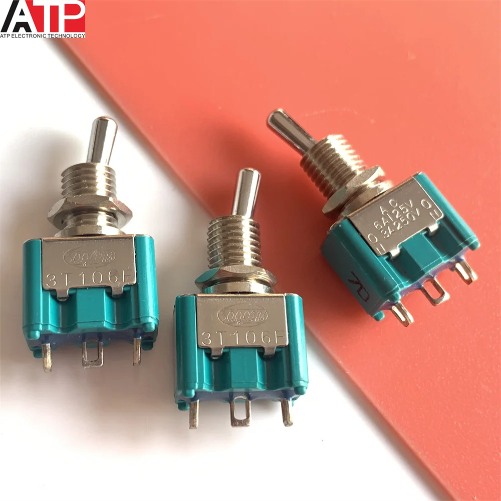 

1PCS original imported spot 3T106F 2 gear self recovery switch 3TS106F button switch genuine welcome to consult and order.