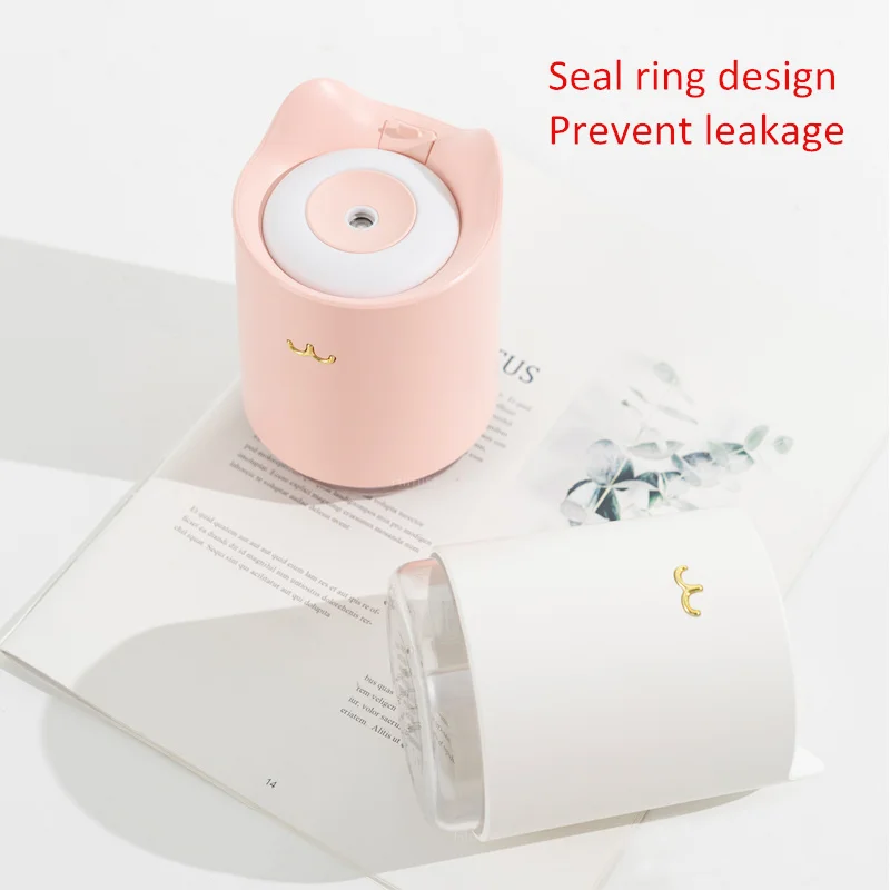 

Ultrasonic Diffuser Air Humidifier Aroma Essential Oil Diffusers Air Purifier Mist Maker 320ML USB Night Light For Home Car