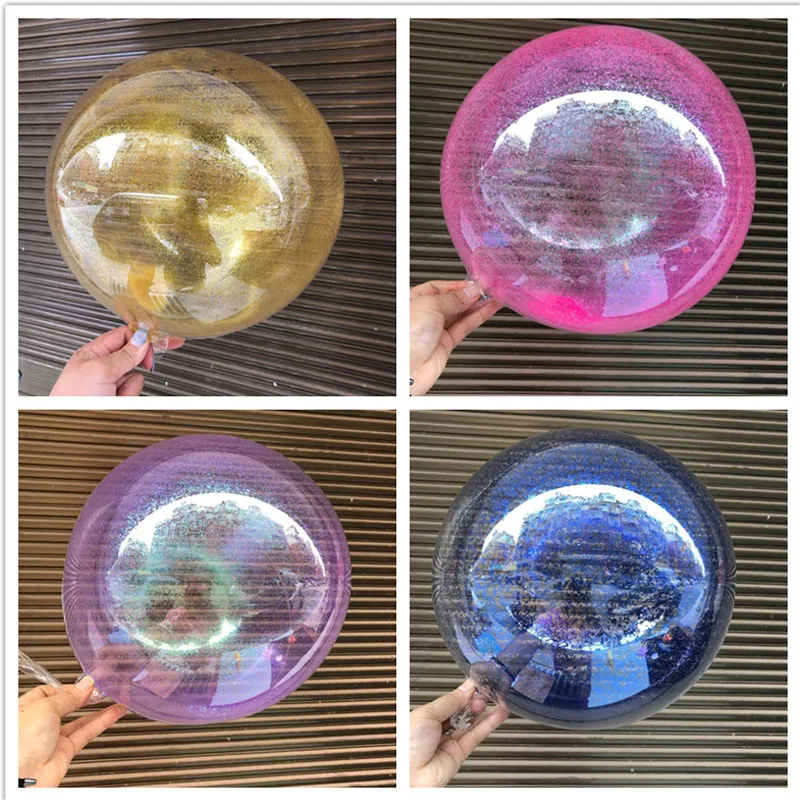 DIY Одежда для свадьбы дня рождения украшения светящиеся воздушные шары Bobo 18