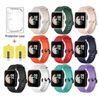 Сменный ремешок для XiaoMi Mi Watch Lite, спортивный силиконовый браслет, Корреа для XiaoMi RedMi Watch, чехол для умных часов, ремешок на запястье