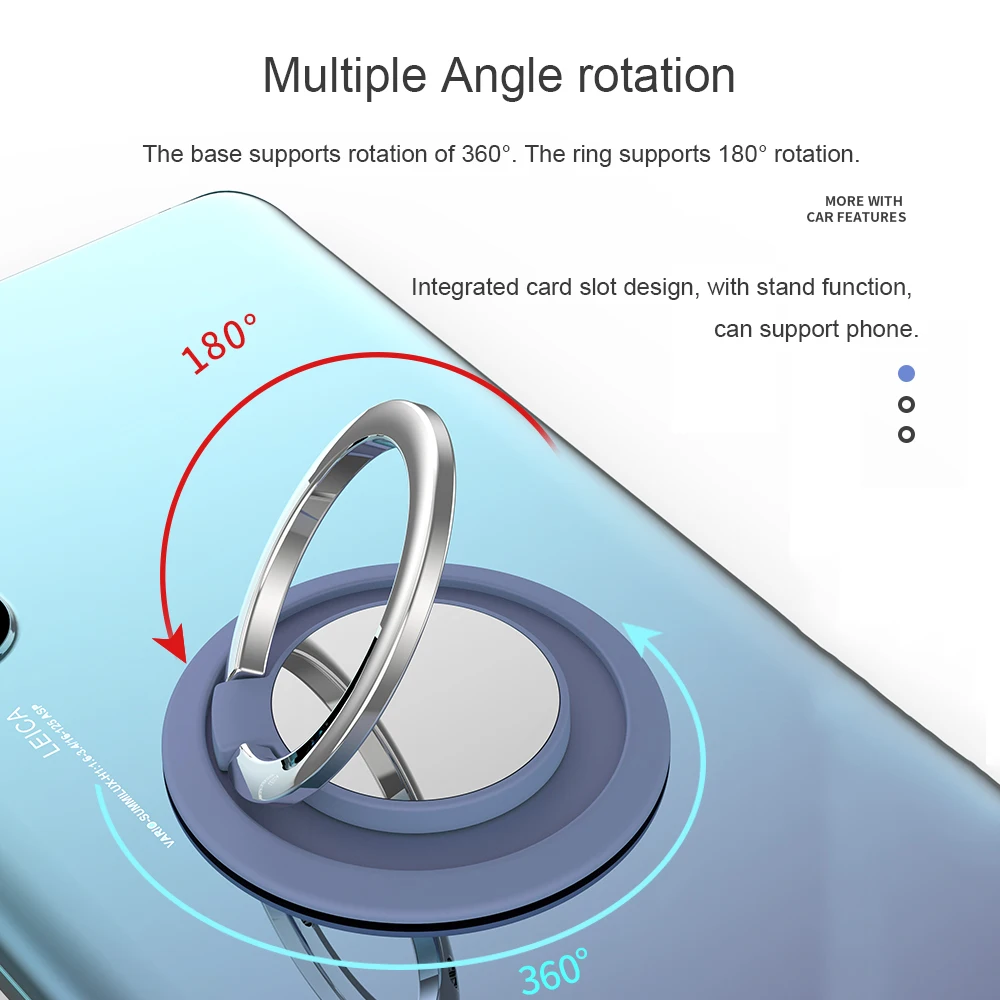 kawanla g08 ring phone stand rotatable holder foldable portable stand for iphone huawei samsung realme free global shipping